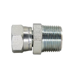 HYDRAULIC ADAPTOR - BSPP Female Swivel x BSPT Male