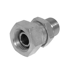 HYDRAULIC ADAPTOR- BSPP Female Swivel x BSPP Male