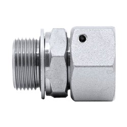 HYDRAULIC ADAPTOR - METRIC LIGHT Female Swivel x BSPP Male