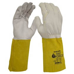 MAXISAFE - FIREFORCE EXTENDED CUFF RIGGER GLOVE - KEVLAR STICHED