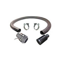 GREY WATER SUCTION HOSE Alumumium Camlock parts C, Strainer & Super clamps