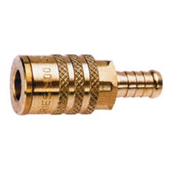 BRASS QUICK COUPLER SOCKET - RYCO Series 200 to Hosetail