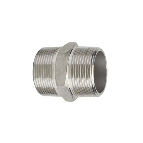 316 STAINLESS STEEL HEXAGON NIPPLE - NPT male x BSPT male | BAT ...